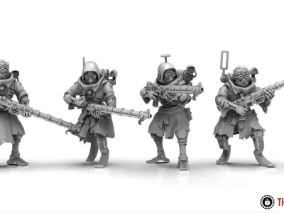 Dark Techno - Infantxii Rovers 3D print model