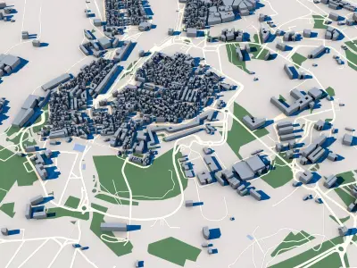 Valletta City Malta 3D model