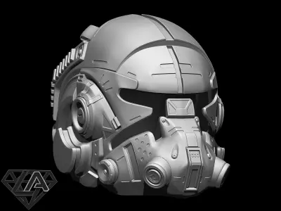 TitanFall Pilot helmets set 3D print model
