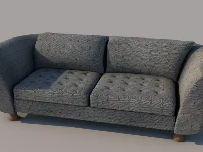 classic sofa 3D model