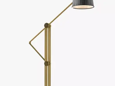Charles Paris Propylees Floor Lamp 3D model