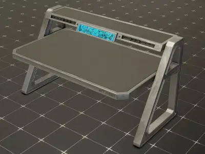 Sci-Fi Table 3D model