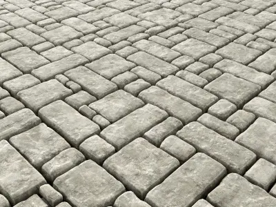 Paving old title n2 3D model