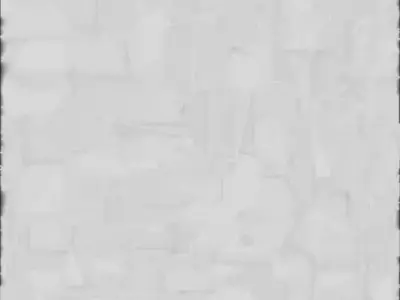 Modern White Bookcase - Tall Slim Storage Unit 3D Model Free low-poly 3D model