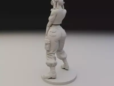 Chun-Li - Street Fighter  3D print model