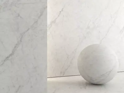 Marble Material and Porcelain Stoneware Tiles - Set 14 Texture