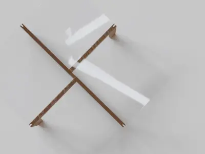 minimalist table Free low-poly 3D model