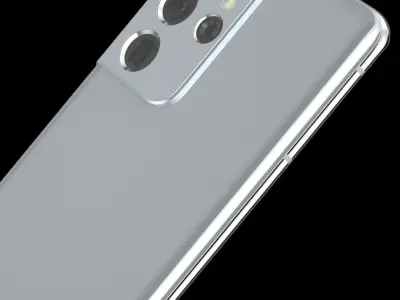  Galaxy S21 Ultra modeling and rendering 3D model