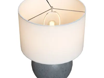 Crate and Barrel Esphera Table Lamp 3D model