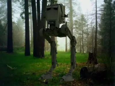 Star wars atst 3D model