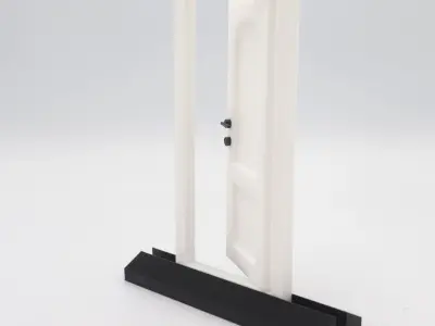 Functional Door style 1  3D print model