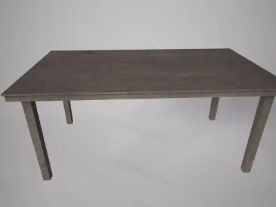 Table Low-poly 3D model