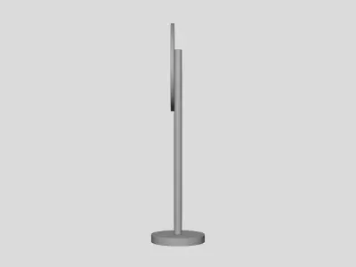 Traffic Sign - Geometry Only No Textures No Materials 3D model