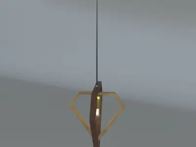 Suspended Ceiling Lamp 3D model
