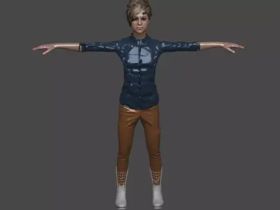 Morping of PPE suit 3D model