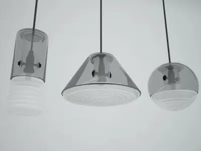 TOM DIXON FLASK PENDANT LIGHT 3D model