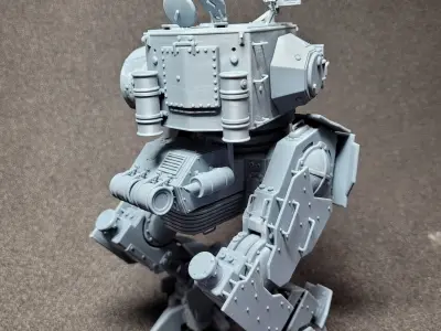 War Thunder KV2 mech ST1 in 35 scale 3D print model