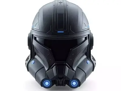 Cyber Mecha And Vanguard Helmets 3D Models Pack