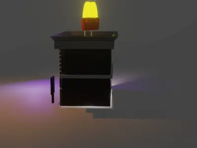 McDonalds Low-poly 3D model