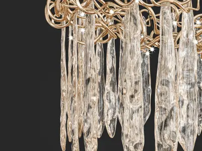 pendant light serip 3D model