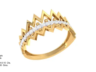 Women Ring MTL 3dm STL OBJ FBX Details 3D print model purchase