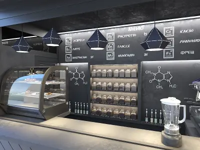 Street Cafe 3D model