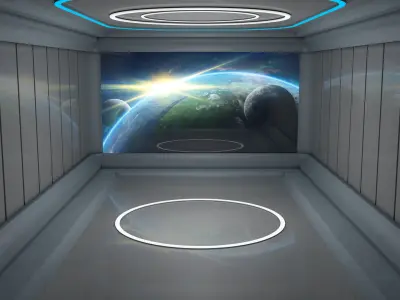 Sci Fi Room 3D model