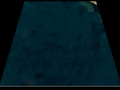 NEOM city topography Saudi Arabia - tile n26 e35 3D model