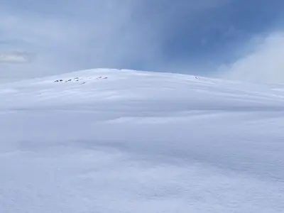 Snow Mountain 05 Low-poly 3D model