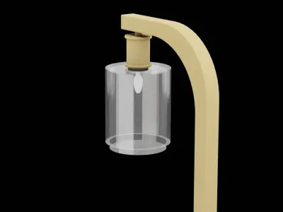 Desk Lamp Furniture Low-poly 3D model