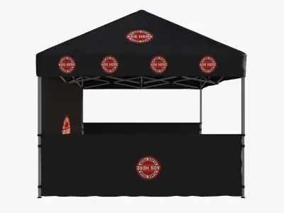 Event Tent 2  4x4 3D model