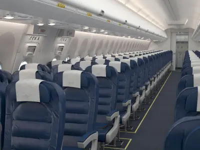  Boeing 737 Cabin 