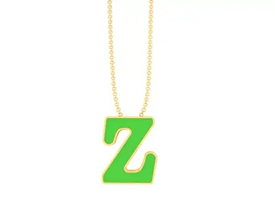Alphabet - Z 3D print model
