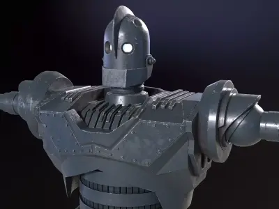 Low Poly Robot Low-poly 3D model buy