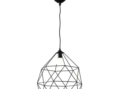 BRUNSTA  HEMMA Pendant lamp black30 cm 3D model