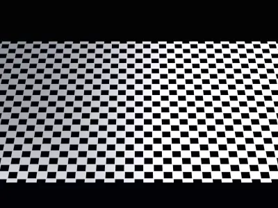 Perforated panel with 40 percent opening 25O132 3D model