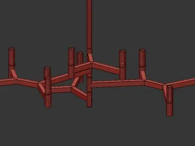 ROOTS CHANDELIER 3D model