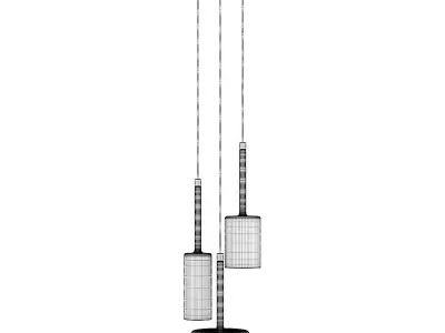 Ceiling Lamp 3D model 48