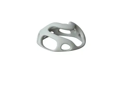 SciFi Cube Object No 45897 Low Poly Shape Low-poly 3D model