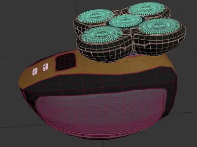 Electric Shaver 3D model