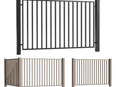 Fencing 18 3D model
