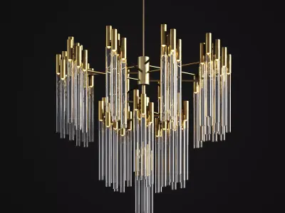 Burj Chandelier Luxxu 3D model
