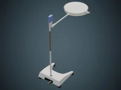 Operating Lamp 1 Basic Low-poly 3D model