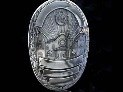  public transport icon 3D print model