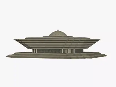 Ministry of Interior - Riyadh Saudi arabia  3D model
