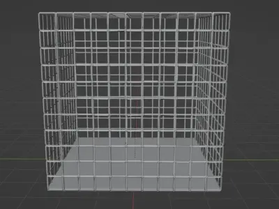 Simple Cage 3D model