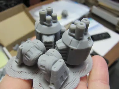 CHIBI-TECH SD - DED ARM-A 3D print model