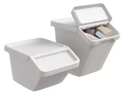 Sortera Ikea Recycling bin 3D model