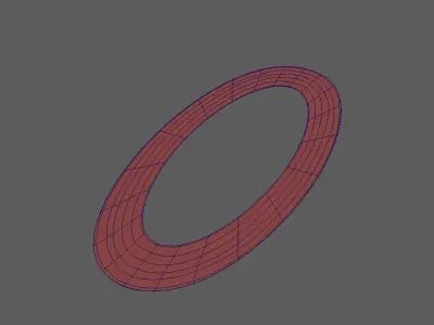 Track Base Free low-poly 3D model