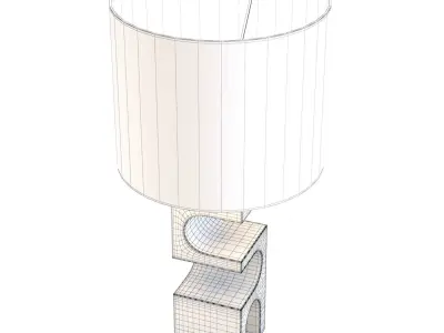 Crate and Barrel Boveda Table Lamp 3D model